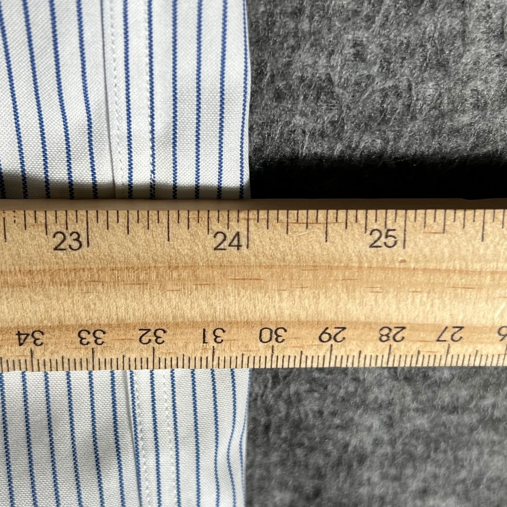 Llbean Men Wrinkle Resistant Button Down Shirt St… - image 5